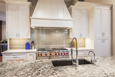 Granite Backsplash and Countertop Combo
